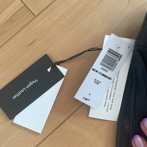 Aritzia Babaton brand New Command leather Pant - Picture 4 of 4